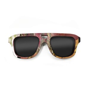 Aviator Style Recycled Wooden Skateboard Glasses (Kids Size)