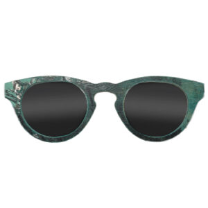 Cat Eye Style Recycled Wooden Skateboard Glasses