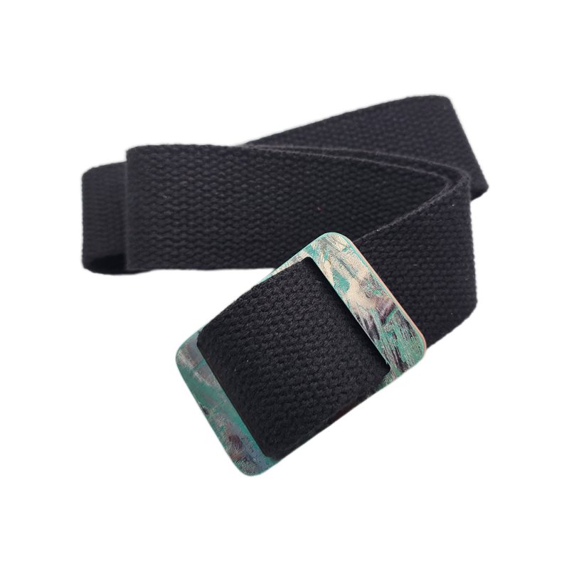 Belt w/ Recycled Skateboard Buckle - Image 2