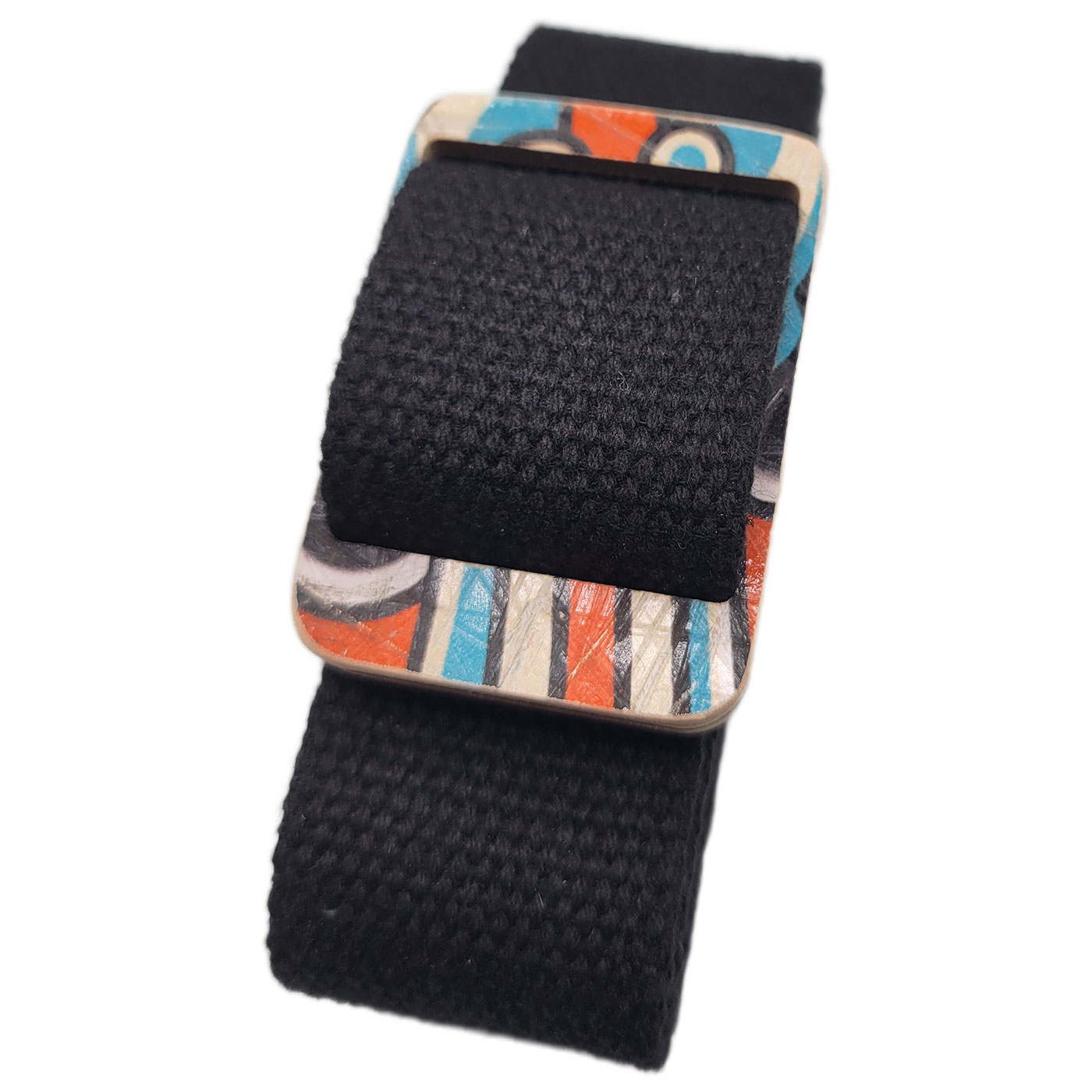 Belt w/ Recycled Skateboard Buckle - Image 3