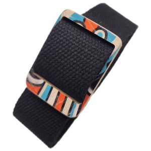 Belt w/ Recycled Skateboard Buckle