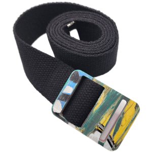 Belt  w/ Recycled Skateboard Buckle