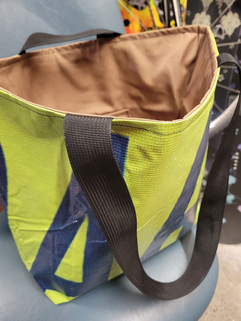 Tote Bag - Made from Recycled Billboards