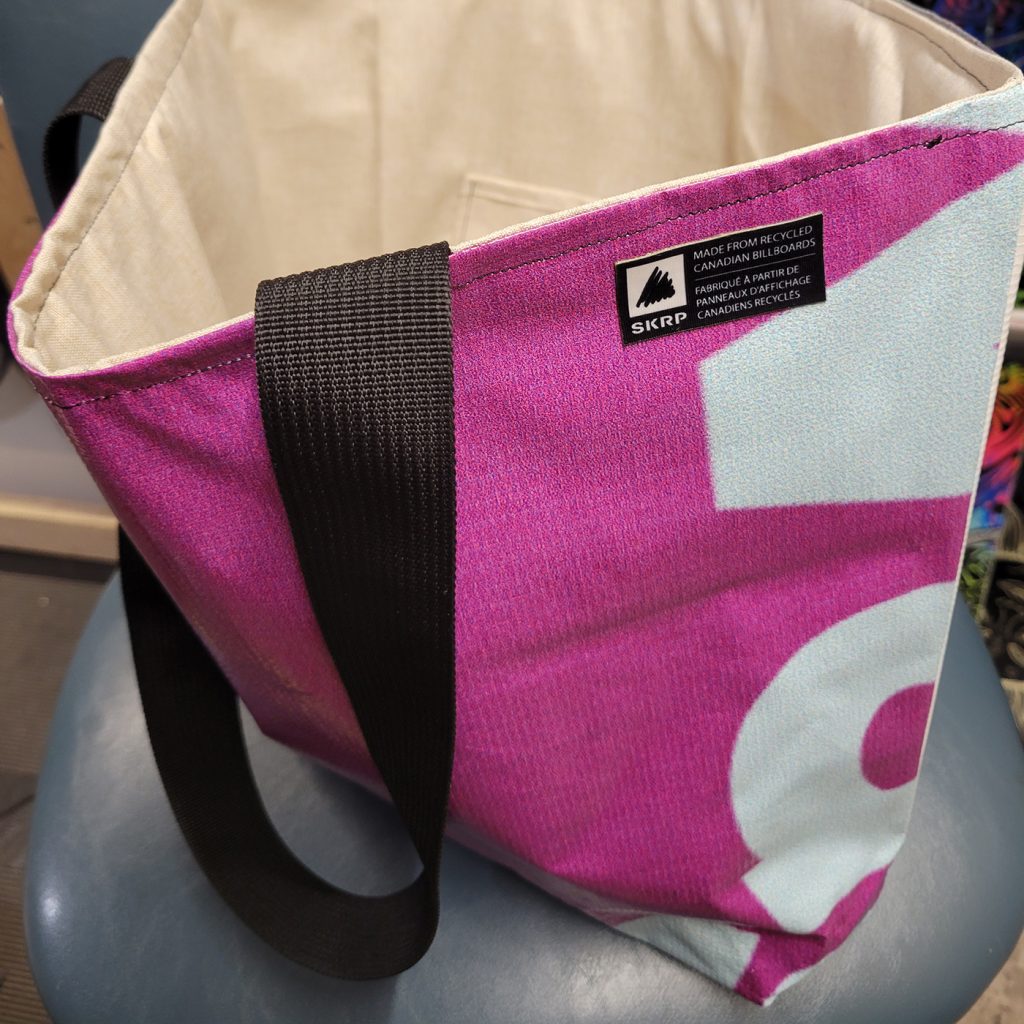 Tote Bag - Made from Recycled Billboards