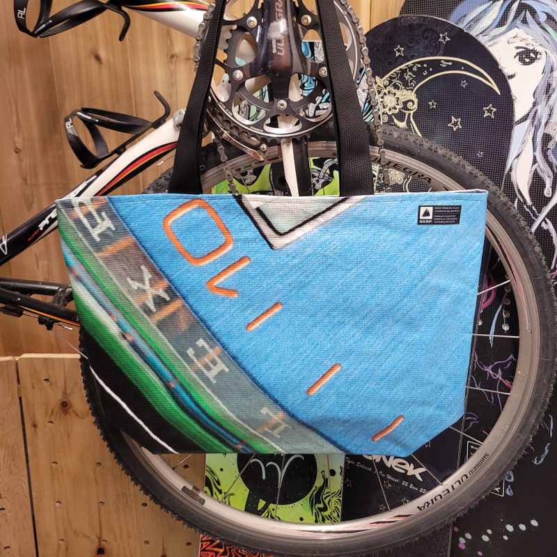 Tote Bag - Made from Recycled Billboards